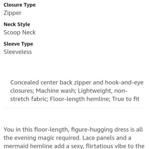 See Updated listing BCBGeneration Racerback Floral Lace Woven Mermaid HemlineGow - Picture 12 of 16